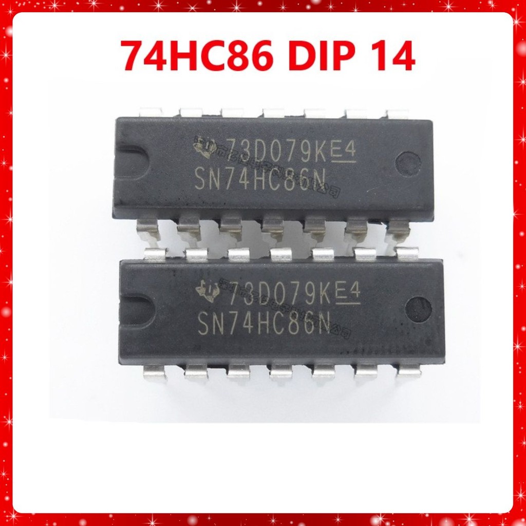 74HC86 Dip 14 chân cắm HC86, 7486