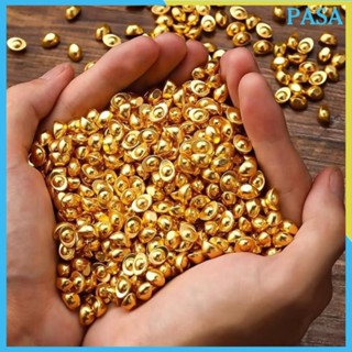 [ may mắn ] Combo 50-100-200 Thỏi Vàng Mini , Chất Liệu Hợp Kim Trang Trí Phong Thủy