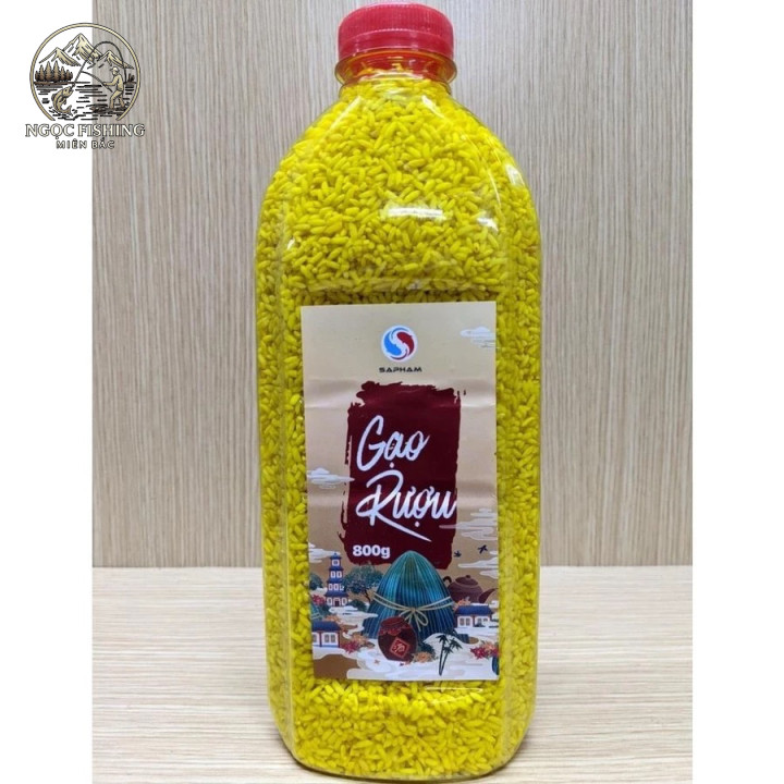 Gạo rượu Sapham 800g - Mồi câu cá | Ngọc Fishing Miền Bắc