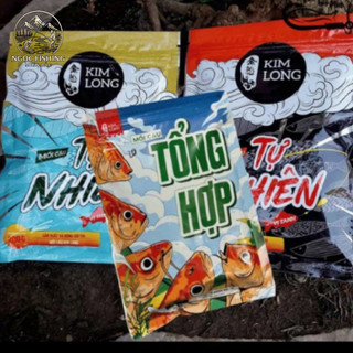  Mồi Câu Cá Tự Nhiên Kim Long Mồi Câu Cá Vị Thơm và tanh + mồi tổng hợp   Mua 10 gói bất kì Tặng 1 gói   | Ngọc Fishing M 