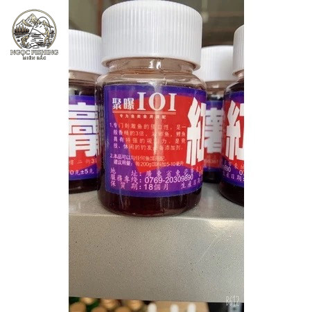 Hương liệu câu cá mật khoai 101 hàng chuẩn chuyên dụ chép | Ngọc Fishing Miền Bắc