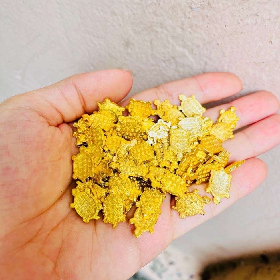 [ tài lộc ] 10 Con Rùa Tiền Vàng Phong Thủy, Rùa Vàng Mini Trang Trí