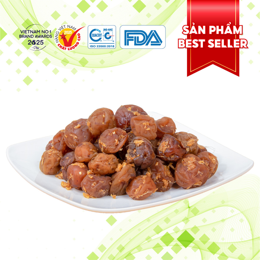 Mơ Dẻo Chùa Hương Hồng Lam – Ô Mai Mơ Chua Ngọt Gừng Cay – Đặc Sản Hà Nội Bán Chạy