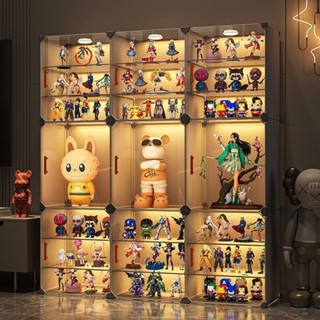 Ốp kính trưng bày cho tượng nhỏ, thích hợp cho hộp lưu trữ LEGO, trong suốt, kệ trưng bày mô hình chống bụi cho đồ chơi 