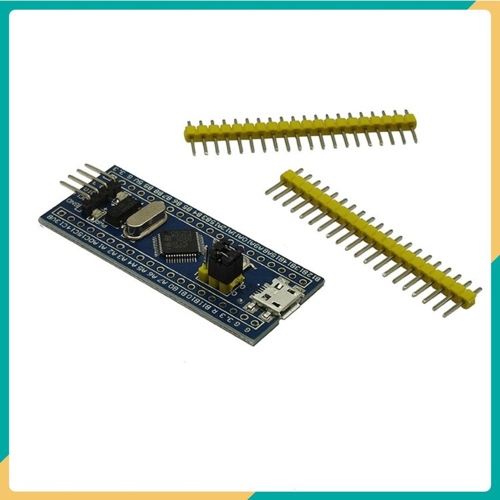 Kit STM32F103C8T6 Mini STM32 ARM chính hãng, thường mạch nạp ST Link có hàng rào