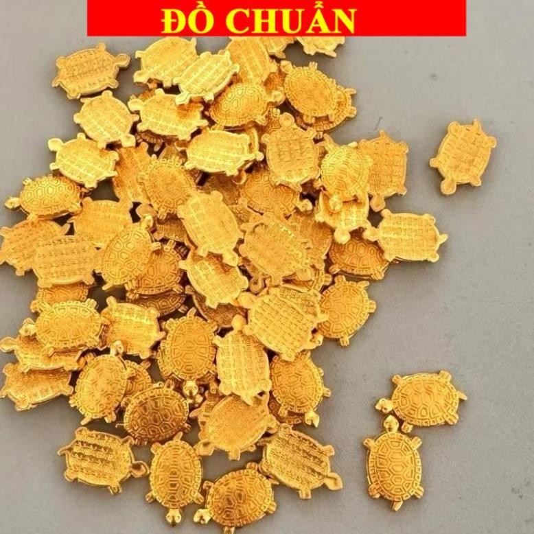 < chiêu tài > 10 Con Rùa Tiền Vàng Phong Thủy, Rùa Vàng Mini Trang Trí