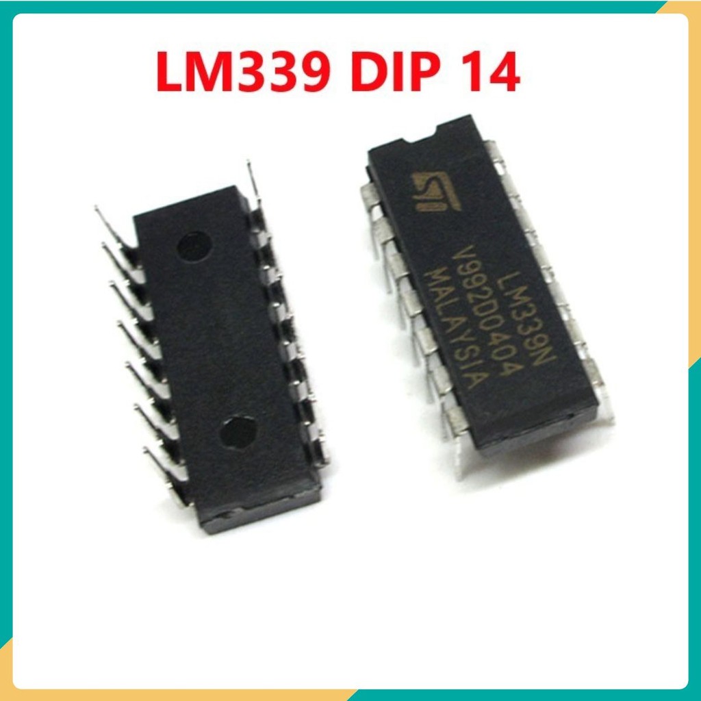 LM339 IC so sánh chân cắm Dip 14