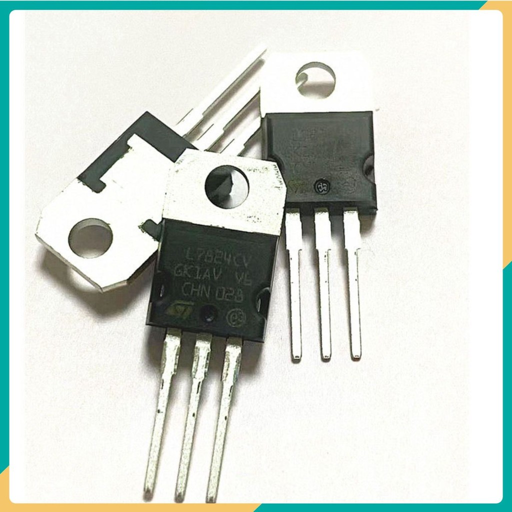 IC Ổn Áp Nguồn 24V 7824 L7824 L7824CV LM7824 7824CV 1.5A TO-200 Chân Cắm