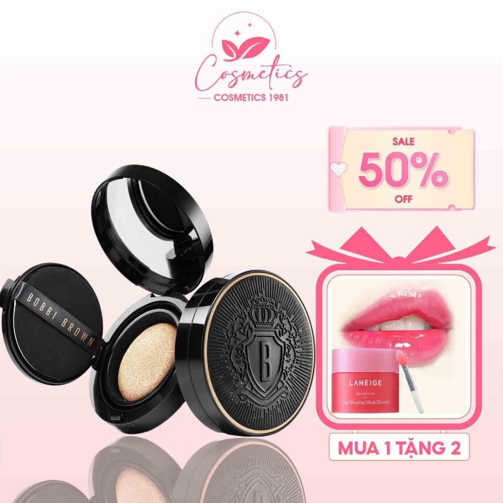 New 2025 - Cushion Bobbi Brown Weightless Skin Cushion Foundation Phấn Nước Kiềm Dầu lâu Trôi