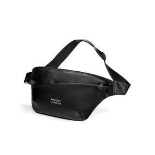 Túi Bao Tử Da PU Đeo Chéo Nam Nữ Nhỏ Gọn ROCKY Thời Trang Unisex Trượt Nước | Underthinker