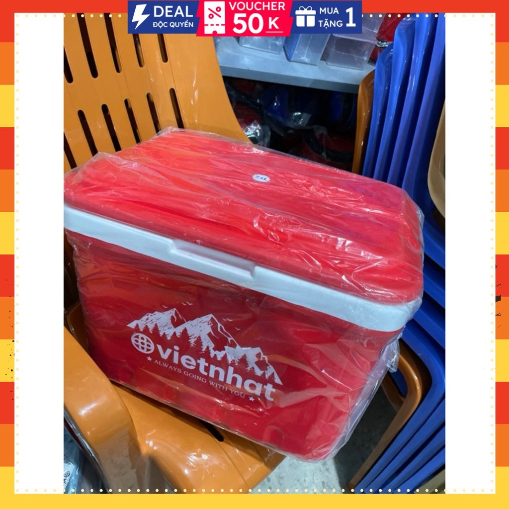 (MỚI) Thùng Đựng Đá 38L - Thùng Đựng Đá Giữ Nhiệt, Thùng Đựng Đá Vuông 38 Lít, 16L, 24L - 3916, 3974