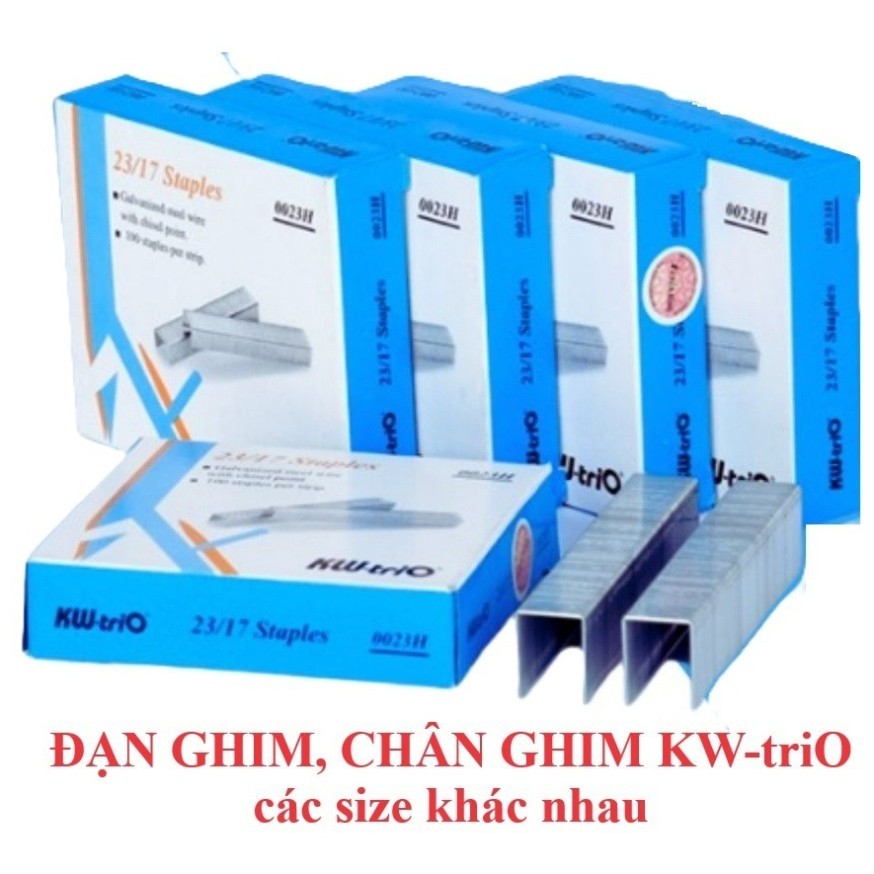 Kim Bấm KW-triO các size 23/8, 23/10, 23/13, 23/15, 23/17, 23/20, 23/23 Chính Hãng