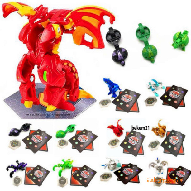 Bộ đồ chơi Bakugan - Mô hình các anh hùng trong phim Bakugan Dragonoid độc đáo và hấp dẫn