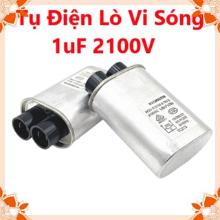 Tụ điện lò vi sóng 1uF 2100V hàng loại tốt kích thước 75x55x35mm