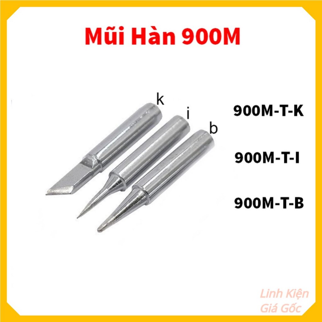 Mũi Hàn 900M Dùng Cho Dòng Trạm Hàn TQ936 936, 936A, 937 - 1 Mũi Loại Xịn
