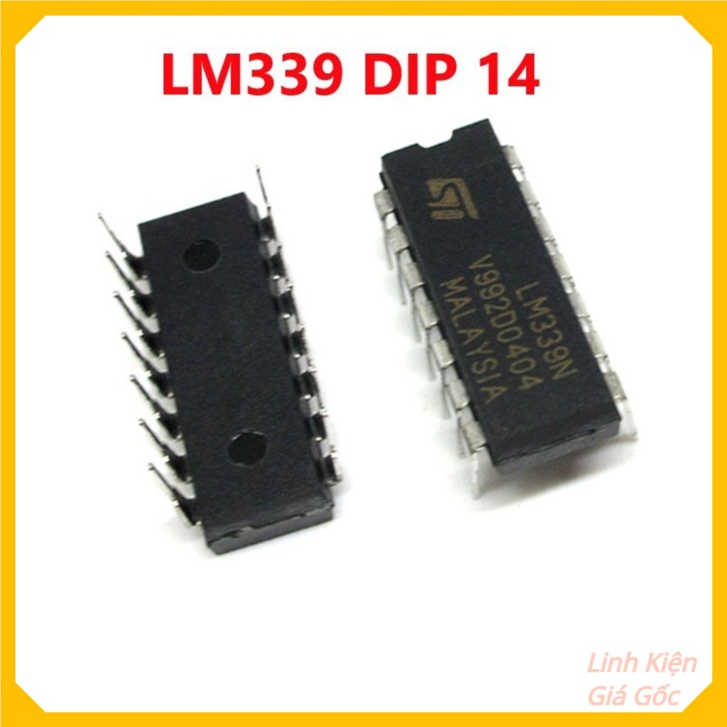 LM339 IC so sánh chân cắm Dip 14