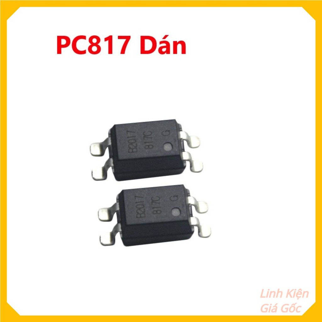 Opto PC817 chân dán SOP 8, SMD - IC Cách Ly Quang