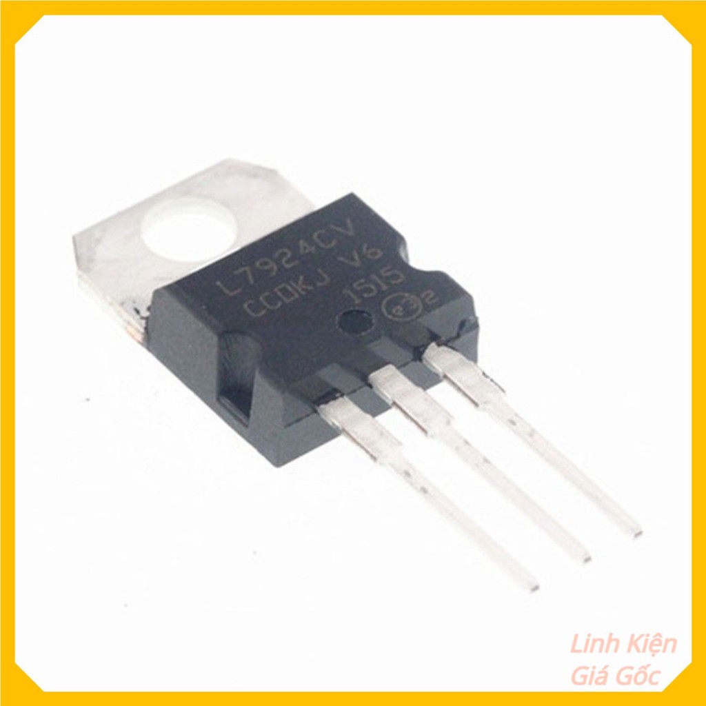 COMBO 3 CON IC Ổn Áp Nguồn 24V 7924 L7924 L7924CV LM7924 7924CV 1.5A TO-200 Chân Cắm