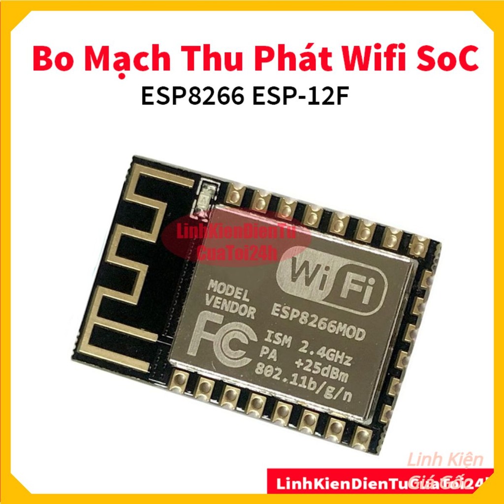 [SALE] Bo Mạch Thu Phát Wifi SoC ESP8266 ESP-12F (ESP8266MOD WiFi Module)