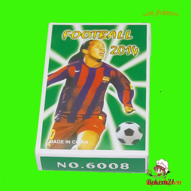 Bộ 54 Thẻ Bóng Đá Kim Loại Vàng Bạc Đen Ngôi Sao Premier League: LLORIS RONALDO KANTE và Nhiều Thẻ K