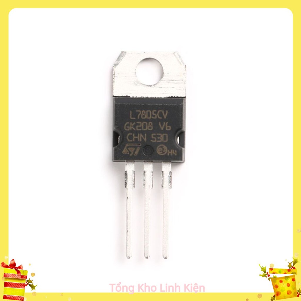 Giá Sỉ IC Ổn Áp Nguồn 5V 7805 L7805 L7805CV LM7805 7805CV 1.5A TO-220 Chân Cắm
