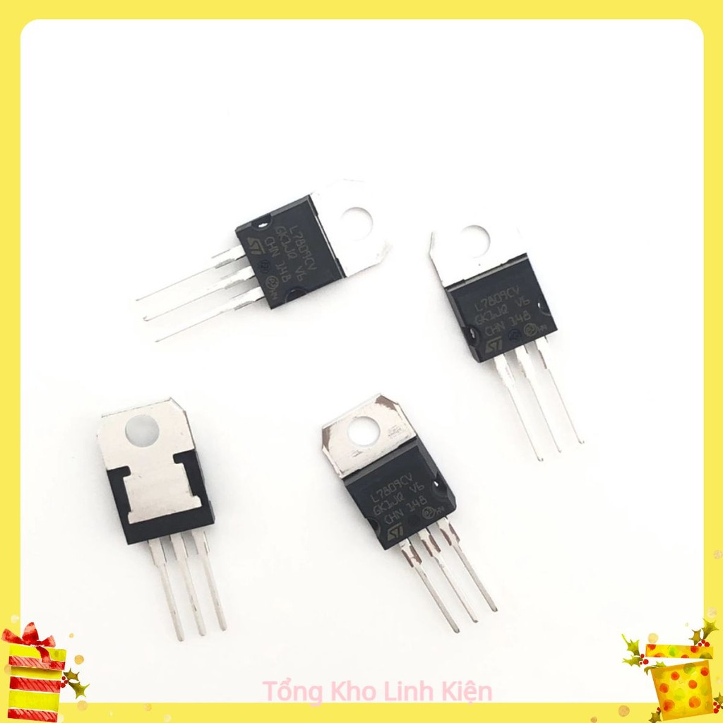Giá Sỉ IC Ổn Áp Nguồn 9V 7809 L7809 L7809CV LM7809 7809CV 1.5A TO-220 Chân Cắm