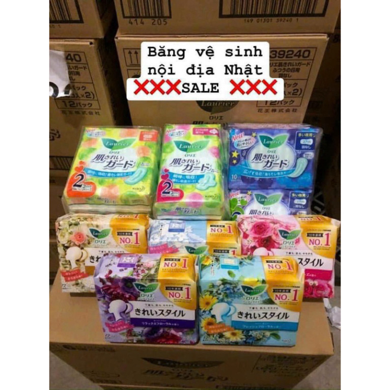 Băng vệ sinh Laurier nội địa Nhật Bản