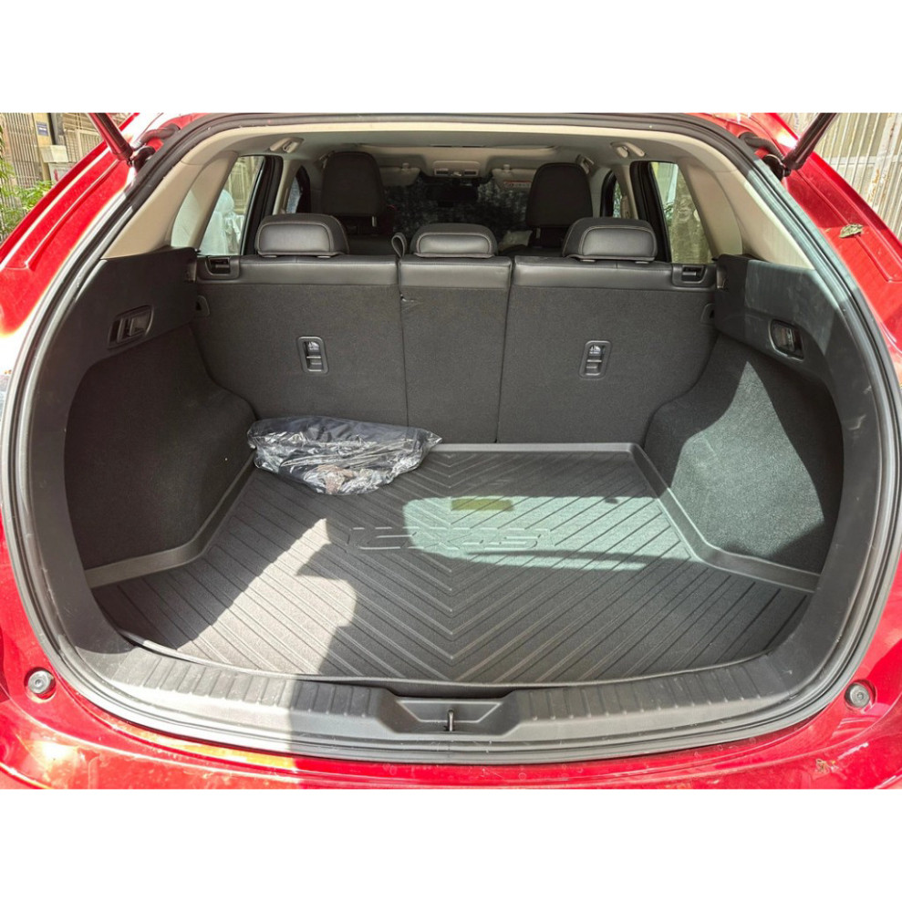 Lót cốp nhựa xe Mazda CX5 2024 2025, Mazda CX5 2015 đến 2025 Chất Liệu Nhựa Dẻo Ko Mùi đàn hồi tốt -