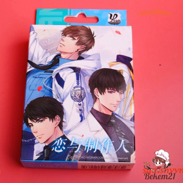 Bộ Bài Poker Mr. Love Queen's Choice - Bài Hoạt Hình Dễ Thương Dành Cho Học Sinh, Lựa Chọn Của Nữ Ho