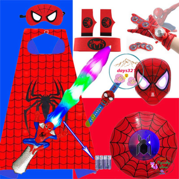 Bộ Áo Choàng Siêu Nhân Avengers - 13 Mẫu Siêu Anh Hùng, gồm Spider-Man, Captain America, Iron Man và