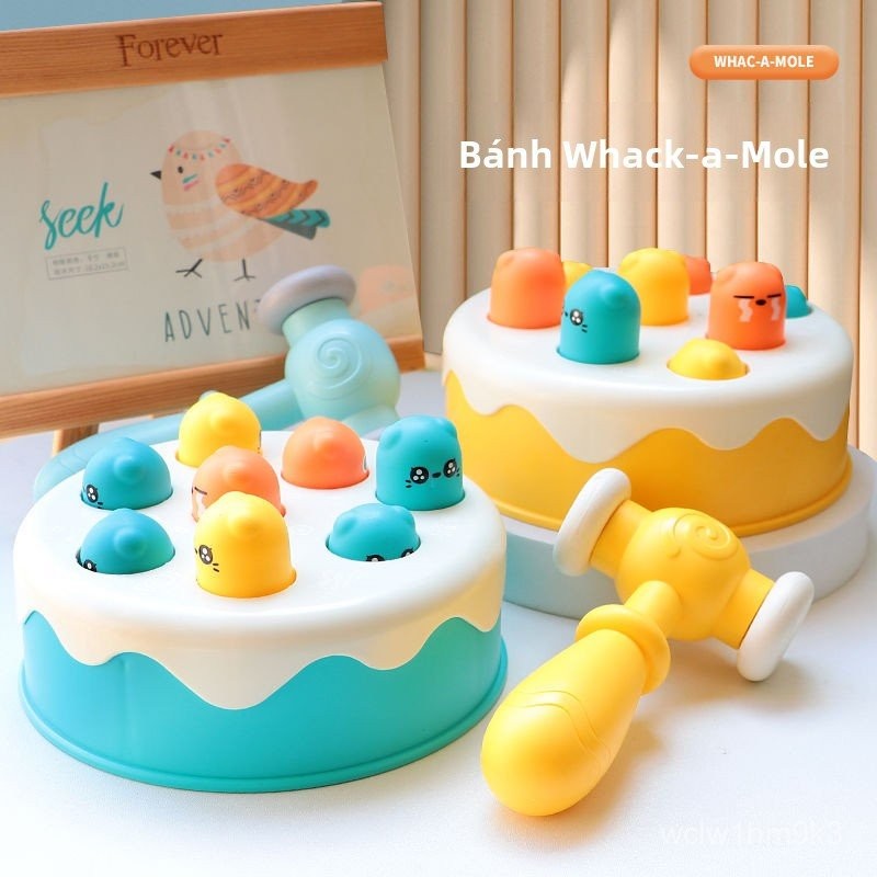 8P50 Đồ chơi trẻ em Whack-a-mole, đồ chơi giáo dục sớm cho trẻ sơ sinh1Một2Bé trai và bé gái 18 thán