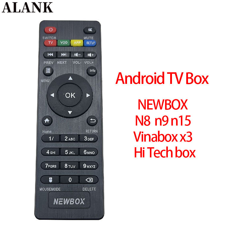 ALANK Remote Điều khiển đầu thu Android HD 4K tivi Box for NEWBOX N8 N9 N15 Vinabox X3 TV Box