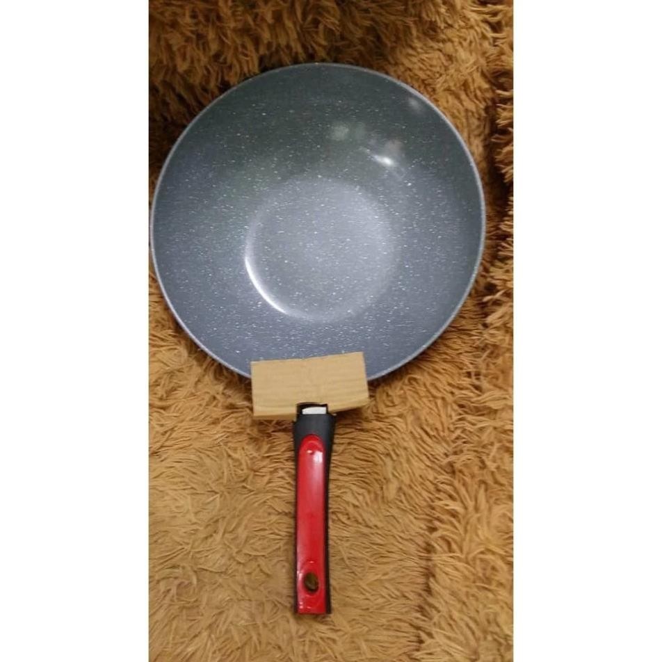 Chảo Vân Đá Ceramic 33cm Sâu Lòng, Dùng Được Cho Mọi Loại Bếp | BigBuy360 - bigbuy360.vn