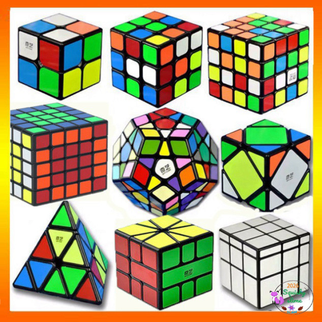 Bộ Rubik Magic Cube: Rubik 2x2, 3x3, 4x4, 5x5, Megaminx, Pyraminx, Skewb, Mirror, Square-1, Mastermo
