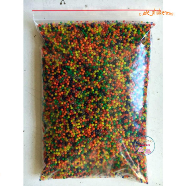 Túi hạt nở 1KG (50000 viên) - Sỉ hạt nở chất lượng cao (1000g hạt nở)