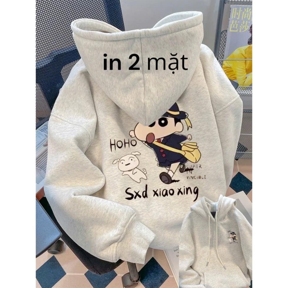 Áo hoodie nữ nam khoác nỉ form rộng HÌNH CÚN MÈO chất liệu nỉ  COTTON ấm áp UT