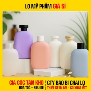 [SỈ SIÊU RẺ] Chai Nhựa HDPE 300ml DDVS | Chai Nắp Bật Tròn/Dẹp Đựng Dung Dịch Vệ Sinh, Dầu Gội, Sữa Tắm