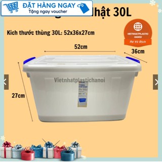   giá tốt  COMBO 5- thùng nhựa chữa nhật 30L ,thùng đựng bát đũa ,đựng quần áo ,có bánh xe di chuyển linh hoạt ,tiện lợi 