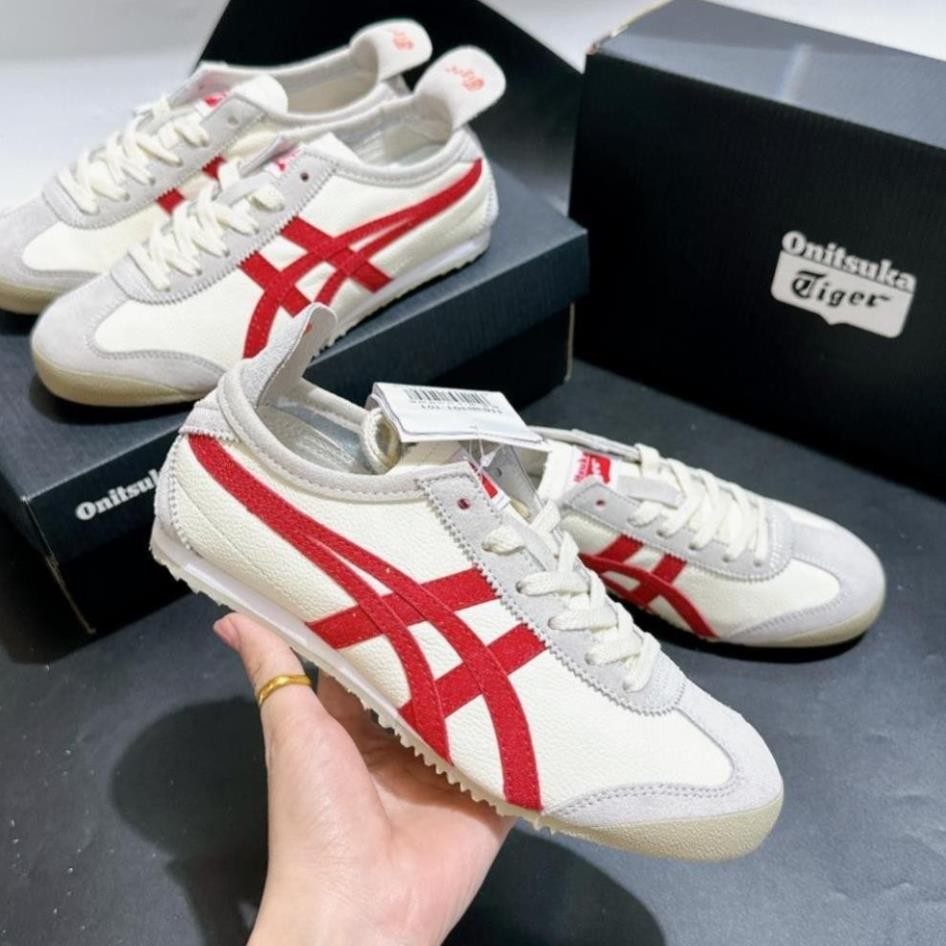 Giày thể thao Onitsuka Tiger Mexico 66 Vin "Beige White Red" hottrend 2024