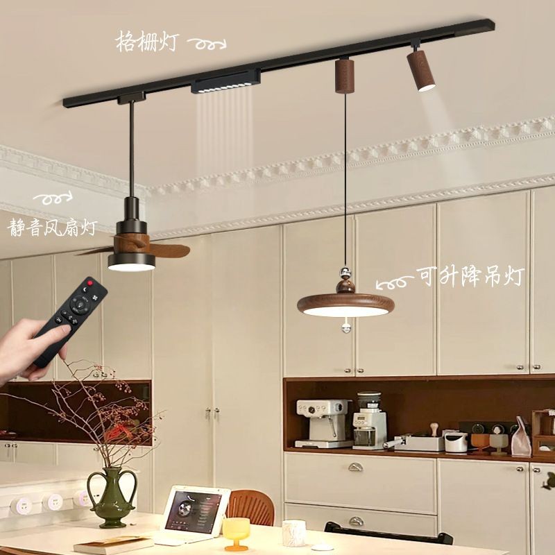 Đèn treo nhà hàng, đèn ray di động, đèn quầy bar, đèn trần vintage, đèn treo quạt trần, đèn bàn đảo