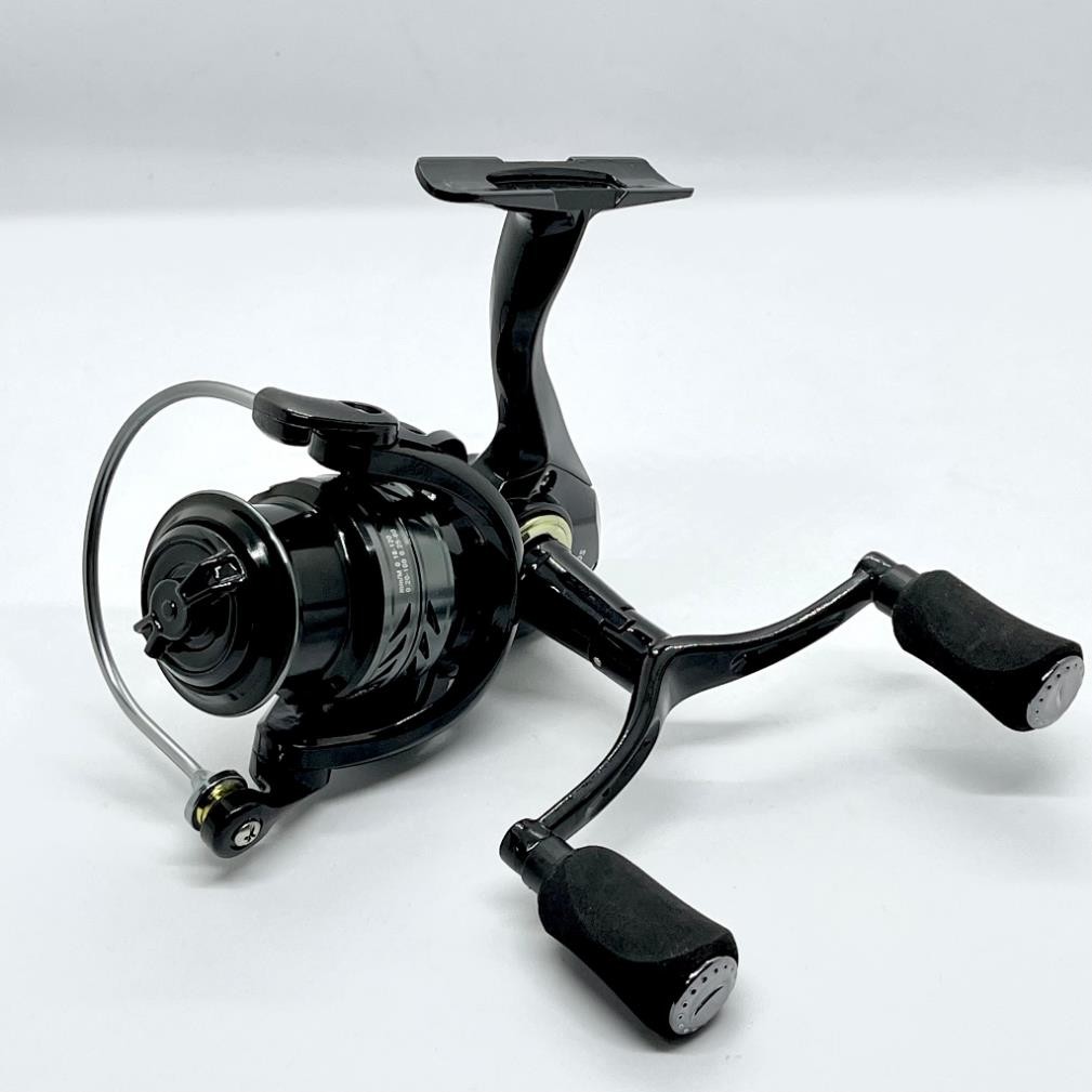 Máy đứng câu lure DEUKIO HW2000-HW3000 tay quay cân bằng Phukiencaulure25 máy câu cá kim loại siêu k