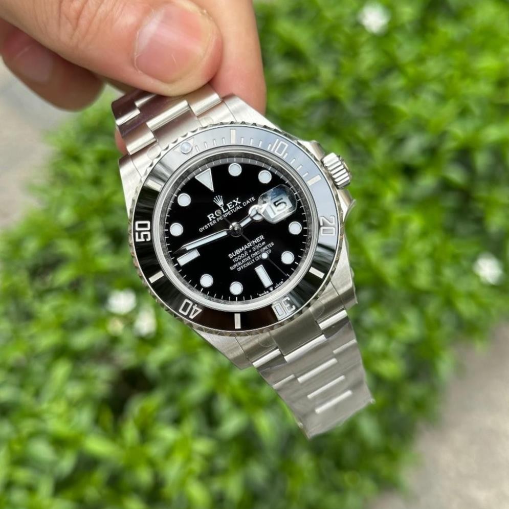 fullbox hãng - đồng hồ nam Rolex Submariner 41mm máy Cal 3235 31 chân kính 28800vph - thép cao cấp