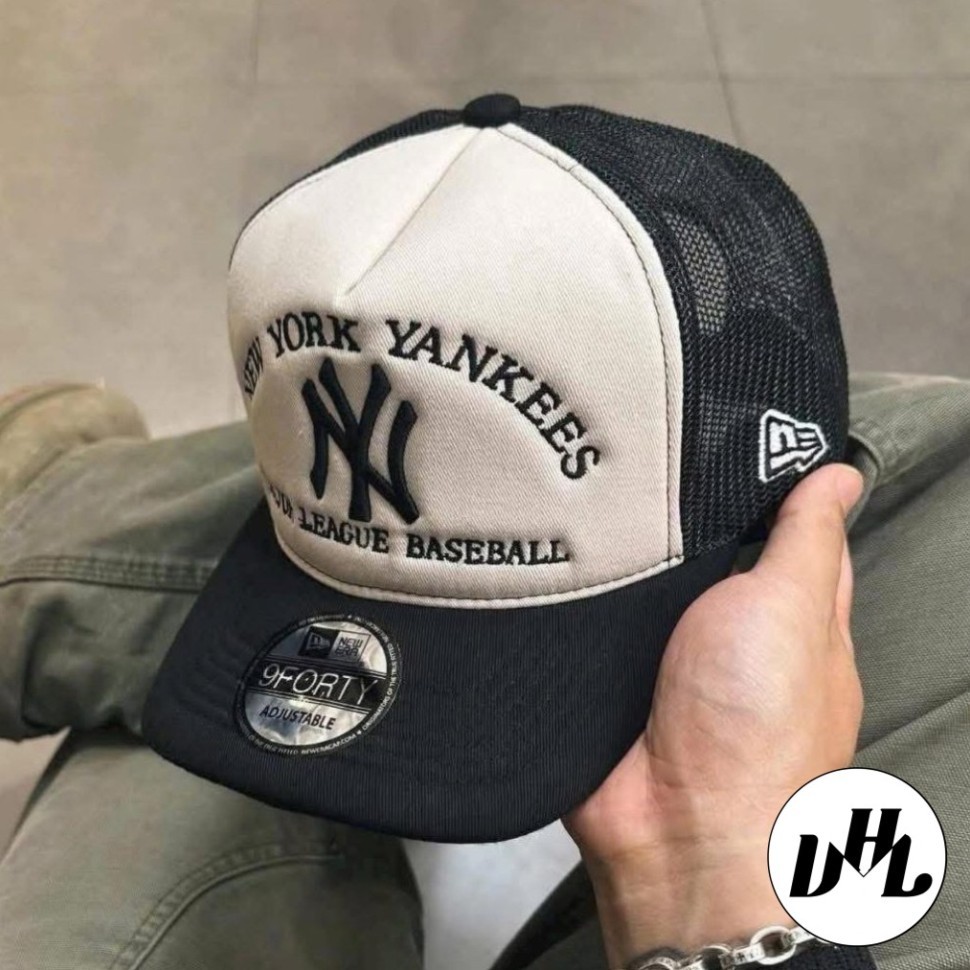 Mũ Lưỡi Trai/Nón Kết Thêu Yankes Full Tem Cao Cấp Phối Lưới Thời Trang Nam Nữ