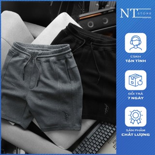 Quần short nam lưng thun Pack T - chất liệu vải pique mềm mịn thoáng mát form trẻ trung NTstore