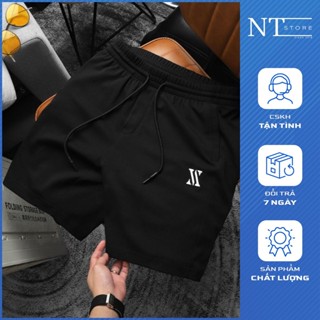 Quần short nam lưng thun Double A - Chất liệu vải pique mềm mại thoáng mát mặc đi chơi đi học đi làm