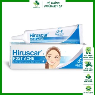  Gel làm mờ sẹo mụn và thâm mụn Hiruscar Post Acne 