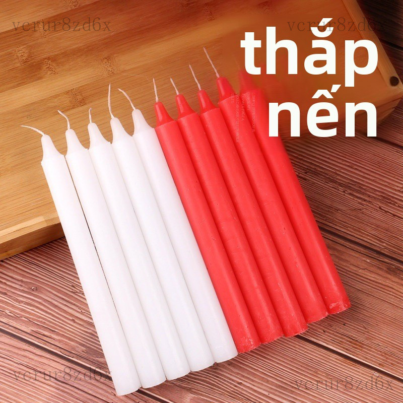 Đèn nến trắng cho chiếu sáng gia đình, đèn nến khẩn cấp khi mất điện, đèn nến phòng chống thảm họa, 