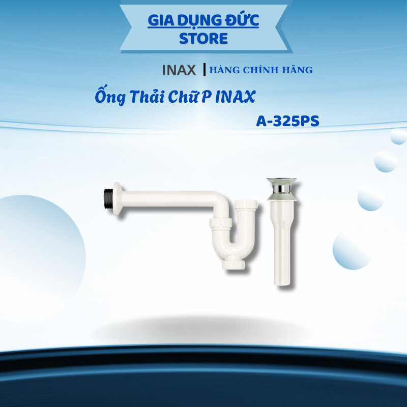 Ống Thải Chữ P INAX A-325PS, Công Nghệ Nhật Bản, Xuất Xứ Việt Nam - HP