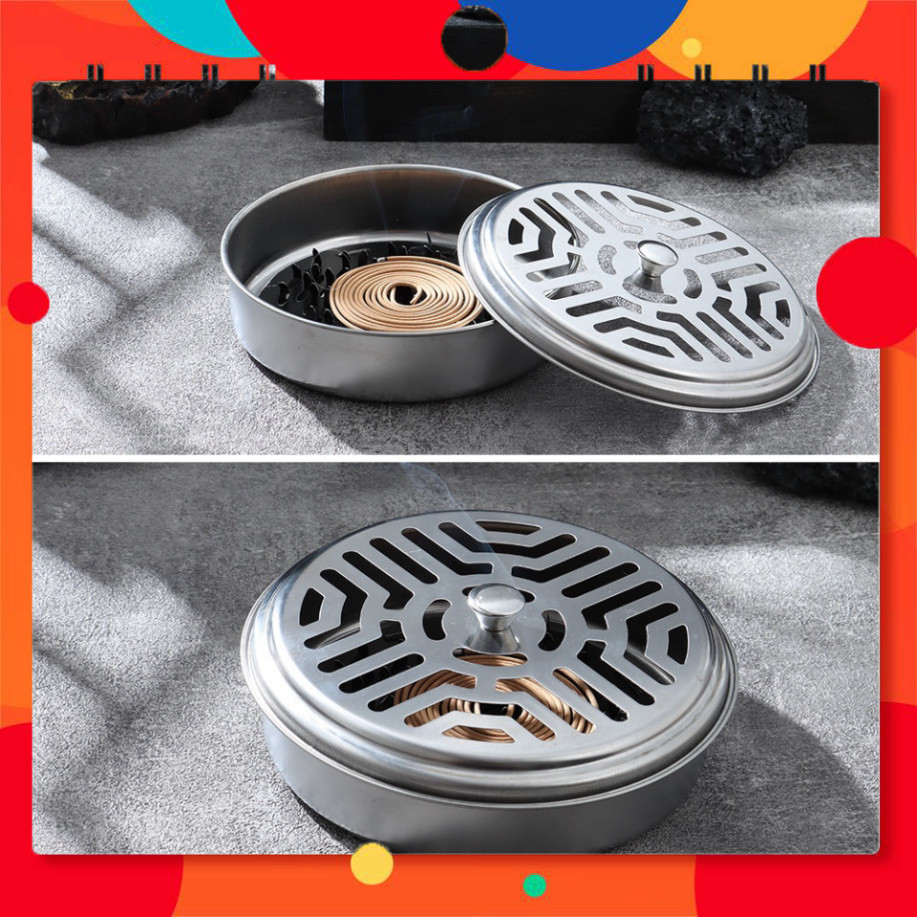 HÀNG CHẤT - Khay Đựng Nhang Muỗi Cao Cấp và Hộp Đựng Nhang Muỗi Thấp Tiện Lợi cho Ngôi Nhà Bạn. 039