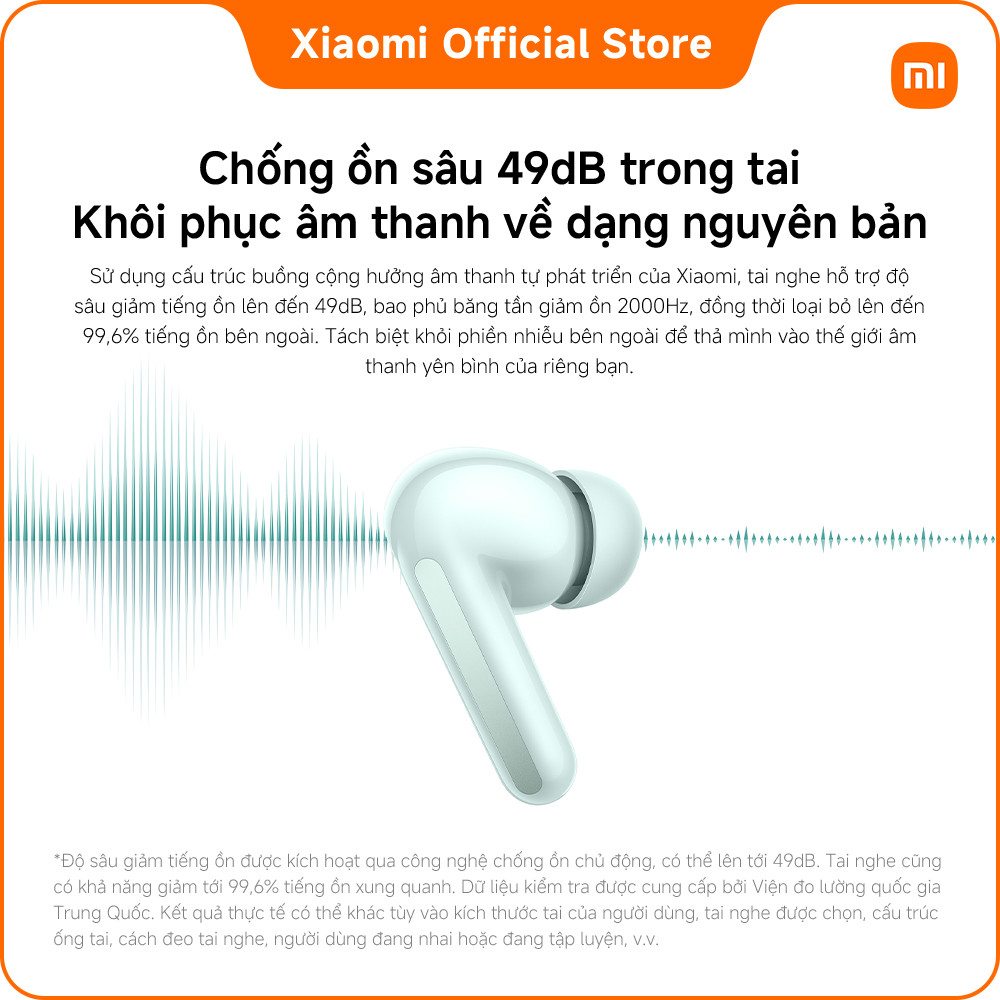 Tai nghe Bluetooth Redmi Buds 6 | Thiết kế âm học với trình điều khiển kép cho âm thanh phong phú | BigBuy360 - bigbuy360.vn